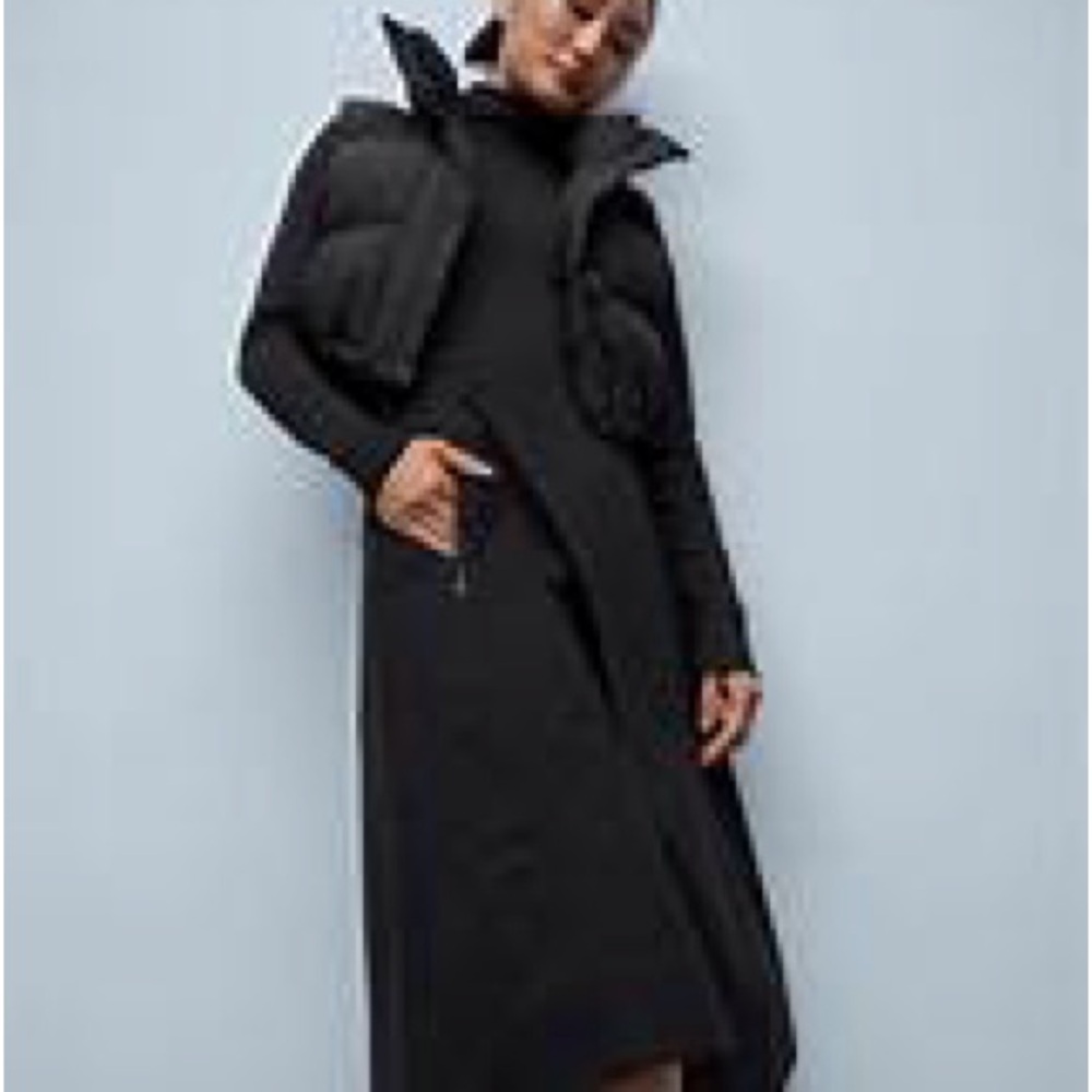 NEW Lululemon A line high rise wrap skirt Elegant Black Women's Skirt - Picture 3 of 5